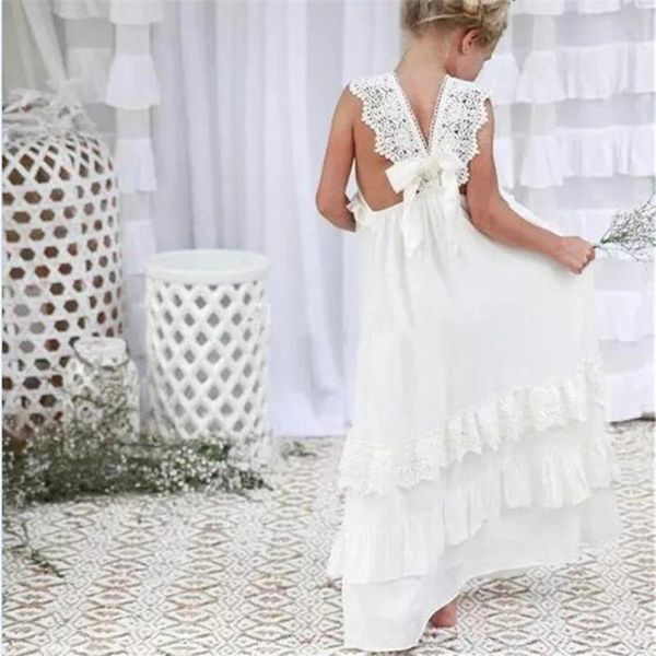girl's dresses boho long chiffon flower girls for weddings v neck lace applique little kids special occasion gowns, Red;yellow
girl's dresses boho long chiffon flower girls for weddings v neck lace applique little kids special occasion gowns, Red;yellow