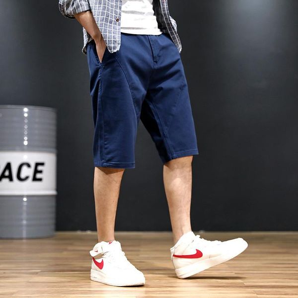 color: black khaki light green dark blue men's casual shorts 2021 summer large size oversized five, White;black
color: black khaki light green dark blue men's casual shorts 2021 summer large size oversized five, White;black