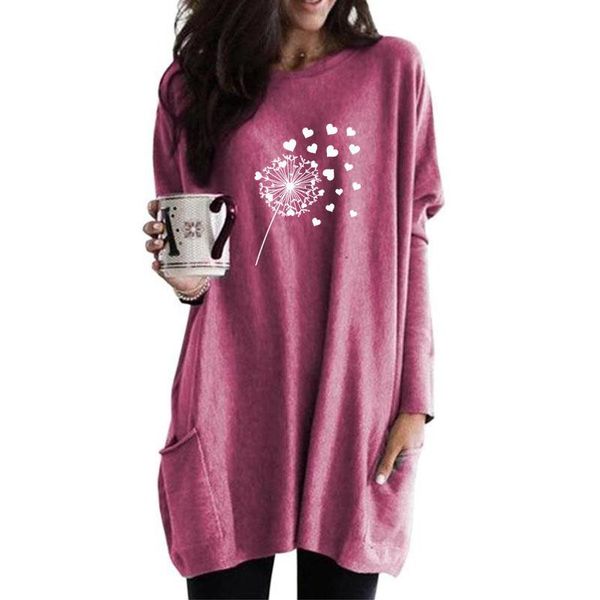women's hoodies & sweatshirts dandelion heart graphic letter print pocket long for female femmes art lover gift women plus size casual, Black
women's hoodies & sweatshirts dandelion heart graphic letter print pocket long for female femmes art lover gift women plus size casual, Black