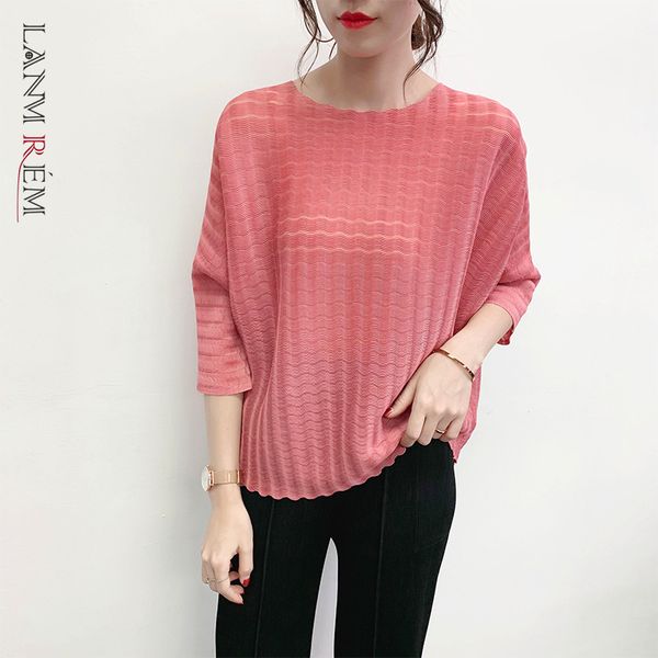 women t-shirt solid color round neck short sleeve pleated t-shirts large size fashion tide summer 2h230 210507, White
women t-shirt solid color round neck short sleeve pleated t-shirts large size fashion tide summer 2h230 210507, White