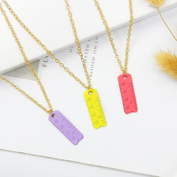 chains fashion broken ruler pendant necklace sweet color pink yellow purpler for women friend choker jewelry gift bijoux, Silver
chains fashion broken ruler pendant necklace sweet color pink yellow purpler for women friend choker jewelry gift bijoux, Silver