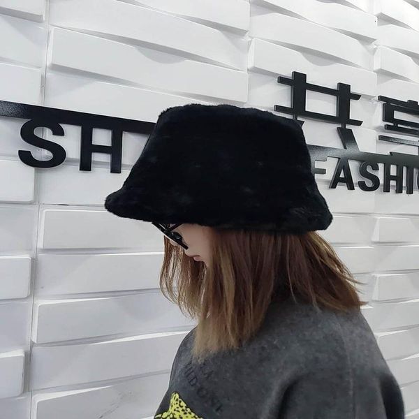 bucket hat fisherman's hat women's autumn and winter plush basin leisure fashion thi fur warm, Blue;gray
bucket hat fisherman's hat women's autumn and winter plush basin leisure fashion thi fur warm, Blue;gray