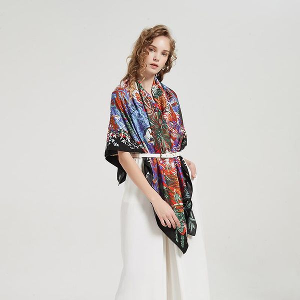 scarves 2021 imitation silk women spring, luxury high-grade twill scarf, tropical rainforest print summer, Blue;gray
scarves 2021 imitation silk women spring, luxury high-grade twill scarf, tropical rainforest print summer, Blue;gray
