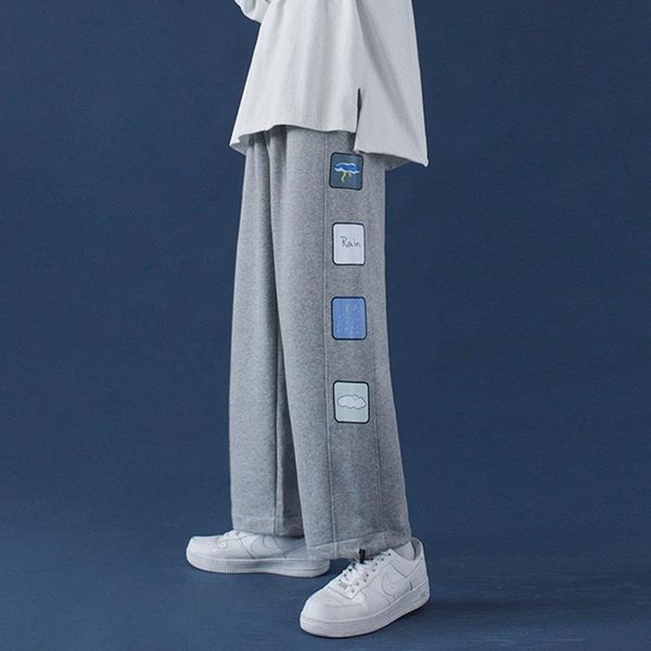 men's pants strange taste casual autumn and winter korean students' slim versatile loose straight wide leg sports 2021, Black
men's pants strange taste casual autumn and winter korean students' slim versatile loose straight wide leg sports 2021, Black