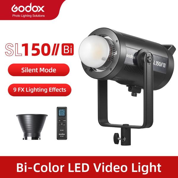 godox sl150ii bi 150w 2800-6500k bi-color led video light for live pography flash heads
godox sl150ii bi 150w 2800-6500k bi-color led video light for live pography flash heads