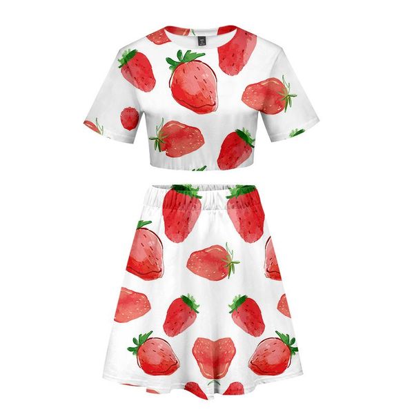skirts creative personality polyester 3d printing fruit summer vacation beach midriff-baring short skirt suit for women, Black
skirts creative personality polyester 3d printing fruit summer vacation beach midriff-baring short skirt suit for women, Black