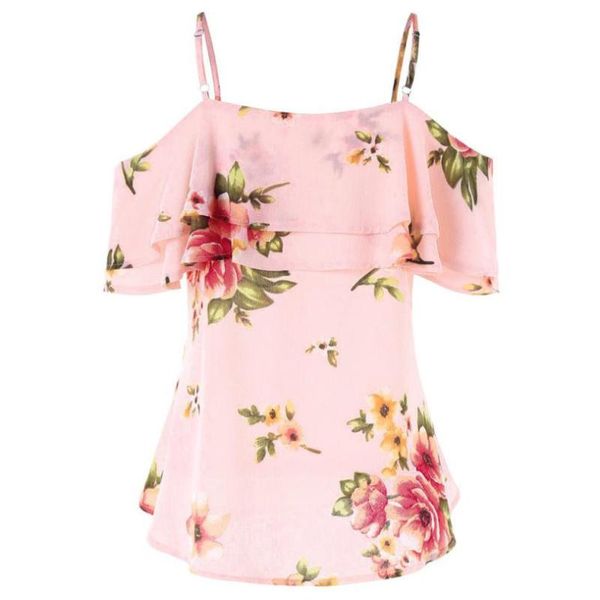 feitong women blouse floral printing off shoulder shirt sleeveless vest tank summer pink blouses women's & shirts, White
feitong women blouse floral printing off shoulder shirt sleeveless vest tank summer pink blouses women's & shirts, White