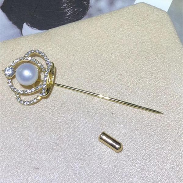 pins, brooches natural freshwater pearl scarf buckle crown design brooch fashion 9-10mm genuine breastpin gold color, Gray
pins, brooches natural freshwater pearl scarf buckle crown design brooch fashion 9-10mm genuine breastpin gold color, Gray
