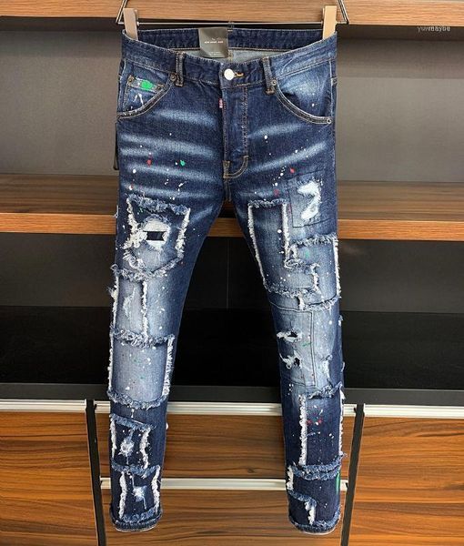 brand biker italy mens jeans pants men slim stretch denim trousers blue hole pencil for 97171
brand biker italy mens jeans pants men slim stretch denim trousers blue hole pencil for 97171