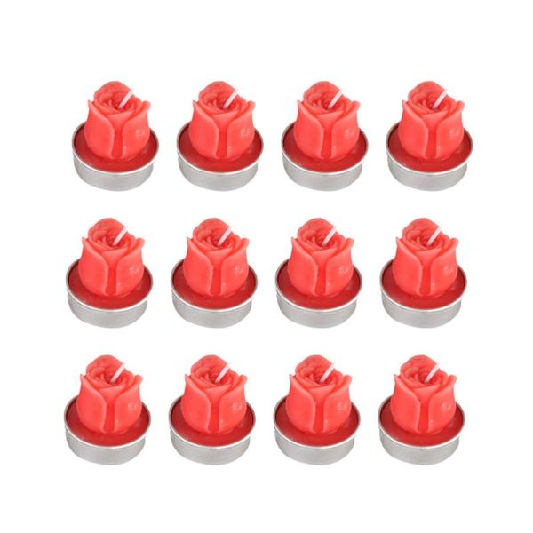 12pcs rose shape candles paraffin wax candle romatic proposal valentine's day decoration party supplies red
12pcs rose shape candles paraffin wax candle romatic proposal valentine's day decoration party supplies red