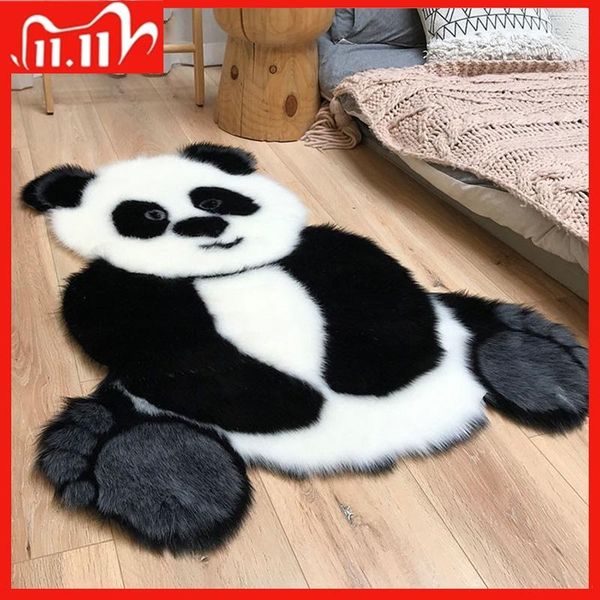 panda pattern shaggy carpet imitation leather fur rug animal shape area carpets for living room mat tapete kids decor
panda pattern shaggy carpet imitation leather fur rug animal shape area carpets for living room mat tapete kids decor