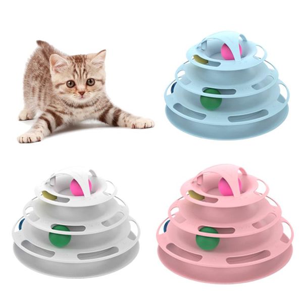 cat toys funny pet toy interactive intelligence 4 layers play disc turntable balls crazy ball disk product
cat toys funny pet toy interactive intelligence 4 layers play disc turntable balls crazy ball disk product