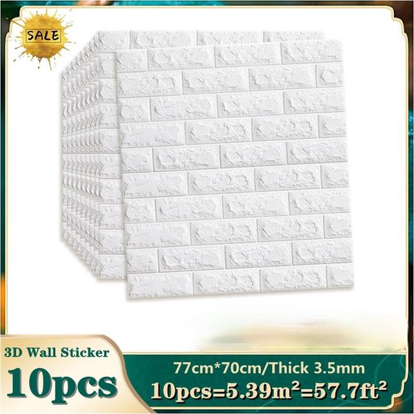 wall stickers 10pc 77*70cm 3d sticker imitation brick bedroom decor waterproof self-adhesive wallpaper for living room tv backdrop
wall stickers 10pc 77*70cm 3d sticker imitation brick bedroom decor waterproof self-adhesive wallpaper for living room tv backdrop