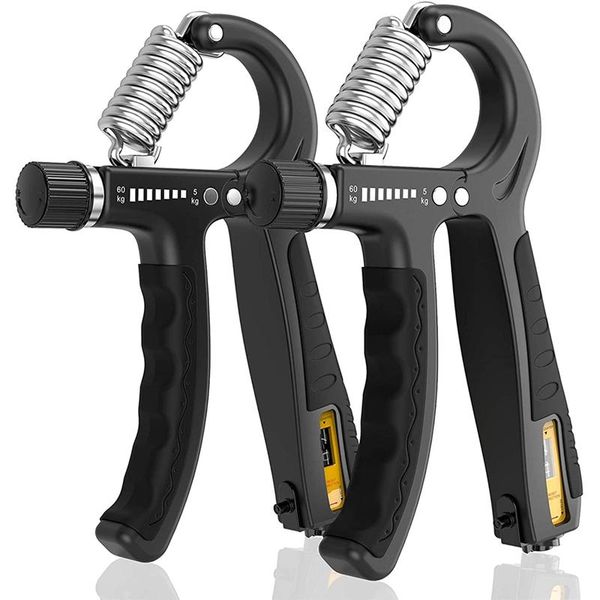 hand grips -hand grip strengthener 2 pack, wrist training for everyone, like athletes, sports, fitness coaches
hand grips -hand grip strengthener 2 pack, wrist training for everyone, like athletes, sports, fitness coaches