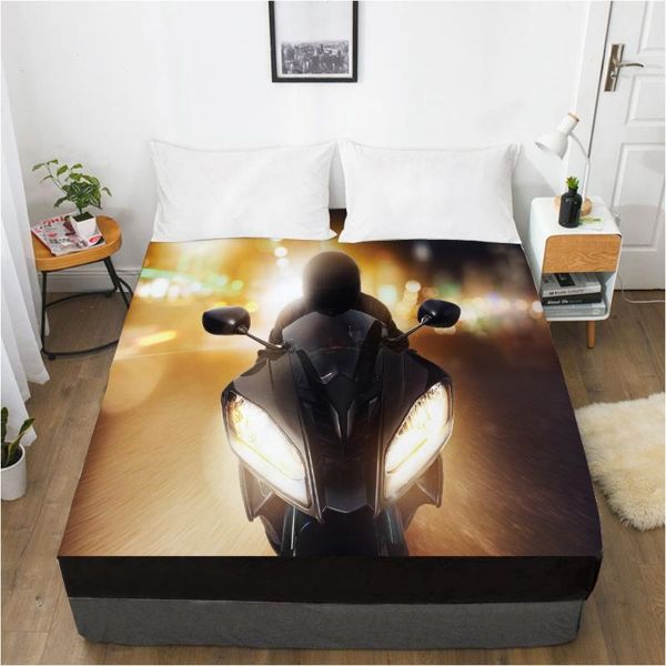 

sheets & sets 3d bed on elastic band bed,1pcs fitted sheet 160x200/200x200/200x220,mattress cover.bedsheet bedding,bed linen racing car