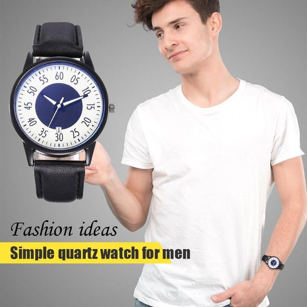 wristwatches men simple leather strap arabic numeral round mirror quartz analog wristwatch scope of application party supplies wedding, Slivery;brown
wristwatches men simple leather strap arabic numeral round mirror quartz analog wristwatch scope of application party supplies wedding, Slivery;brown