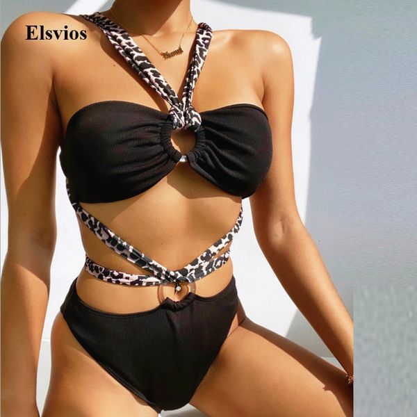 women's swimwear 2021 summer cross bandage leopard biquini bathing suit hollow out bikini women halter push up set swimsuit b, White;black
women's swimwear 2021 summer cross bandage leopard biquini bathing suit hollow out bikini women halter push up set swimsuit b, White;black