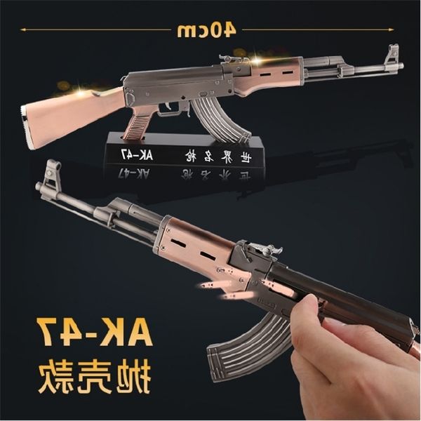 23351: 2.05 metal model gun shell throwing ak47 assault rifle alloy toy ornament 40cm can not be fired
23351: 2.05 metal model gun shell throwing ak47 assault rifle alloy toy ornament 40cm can not be fired