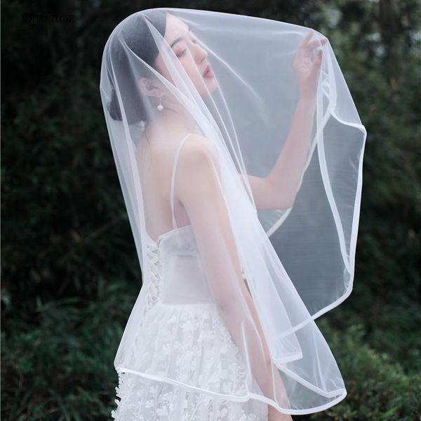 bridal veils 150cm single layer tulle with ribbon edge white ivory soft mesh short wedding china direct sluier, Black
bridal veils 150cm single layer tulle with ribbon edge white ivory soft mesh short wedding china direct sluier, Black