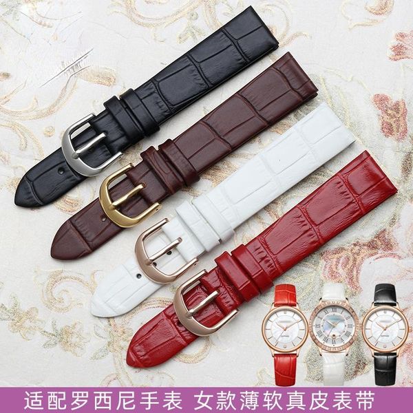 watch bands genuine leather watchband for rossini band platinum women's chain 514658 red white 14 16mm thin soft strap, Black;brown
watch bands genuine leather watchband for rossini band platinum women's chain 514658 red white 14 16mm thin soft strap, Black;brown