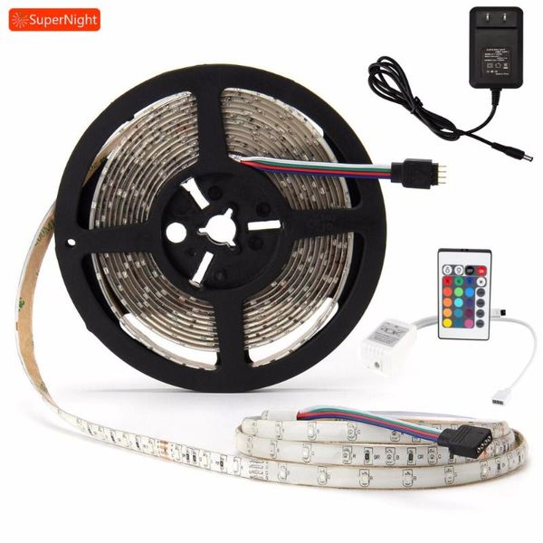strips 16 colors 4 modes led strip kit 3528 smd 5m 60leds/m dc 12v waterproof flexible rgb light with ir remote controller
strips 16 colors 4 modes led strip kit 3528 smd 5m 60leds/m dc 12v waterproof flexible rgb light with ir remote controller