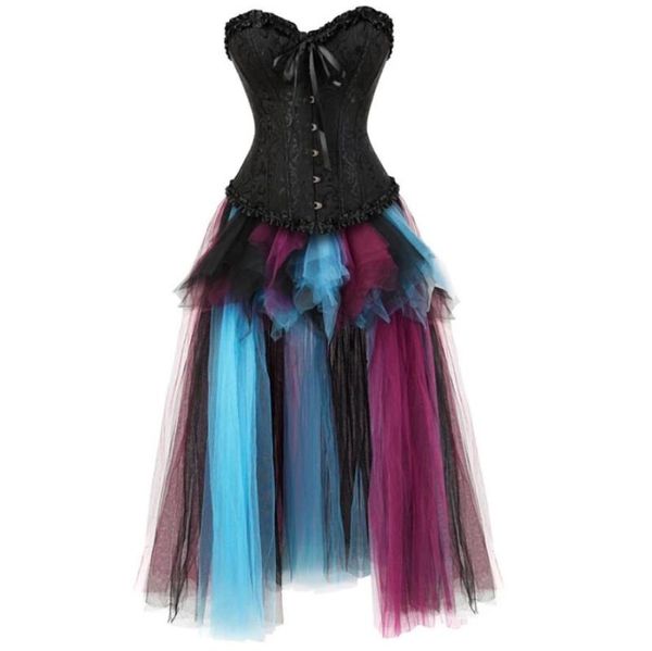bustiers & corsets vintage corset dress plus size floral with long maxi fluffy tulle skirt lace midi gothic burlesque costumes, Black;white
bustiers & corsets vintage corset dress plus size floral with long maxi fluffy tulle skirt lace midi gothic burlesque costumes, Black;white