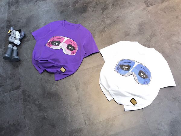 design clothing tears girl short t-shirt versatile loose half sleeve diving eye print korean qingdao, White
design clothing tears girl short t-shirt versatile loose half sleeve diving eye print korean qingdao, White
