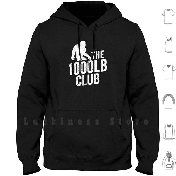 men's hoodies & sweatshirts 1000 pound club member , powerlifting hoodie long sleeve 1000lb, Black
men's hoodies & sweatshirts 1000 pound club member , powerlifting hoodie long sleeve 1000lb, Black