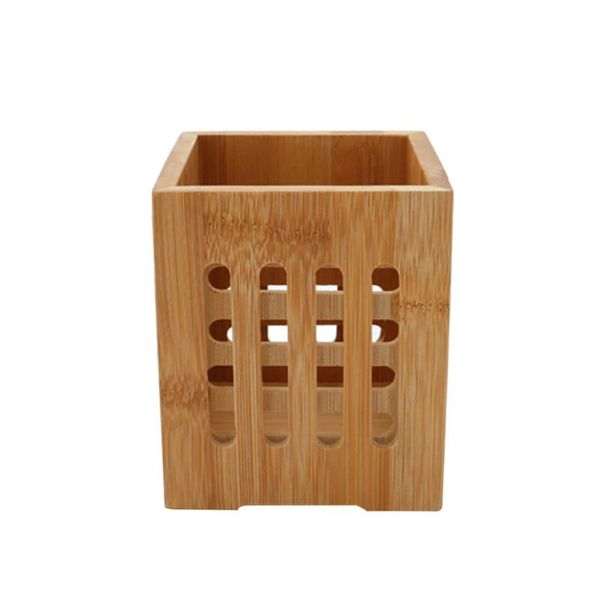 chopsticks 2pcs bamboo holder holey cutlery organizer draining tableware container kitchen utensil
chopsticks 2pcs bamboo holder holey cutlery organizer draining tableware container kitchen utensil