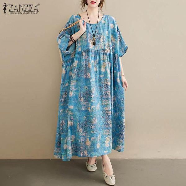 party dresses vintage printed maxi dress women's summer sundress 2022 casual floral vestidos female o neck pleated robe pllus size 7, White;black
party dresses vintage printed maxi dress women's summer sundress 2022 casual floral vestidos female o neck pleated robe pllus size 7, White;black