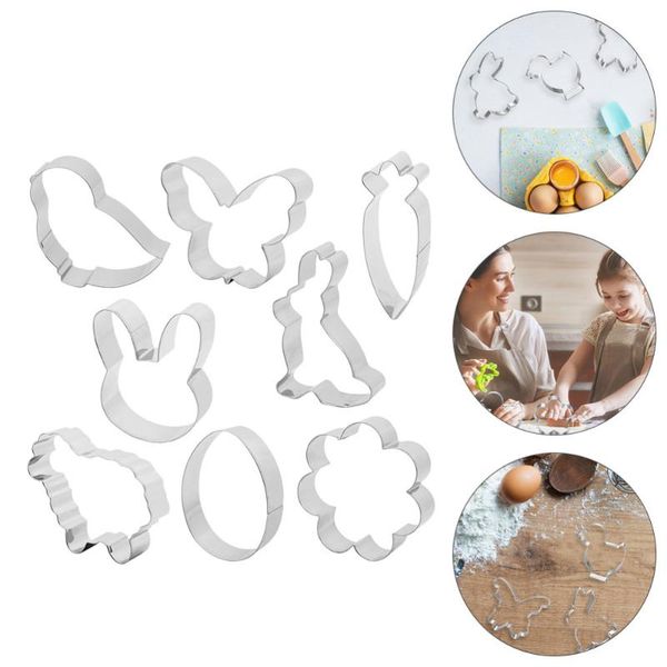 baking moulds 1 set 8pcs stainless steel cookie molds biscuit cooking supplies (silver)
baking moulds 1 set 8pcs stainless steel cookie molds biscuit cooking supplies (silver)