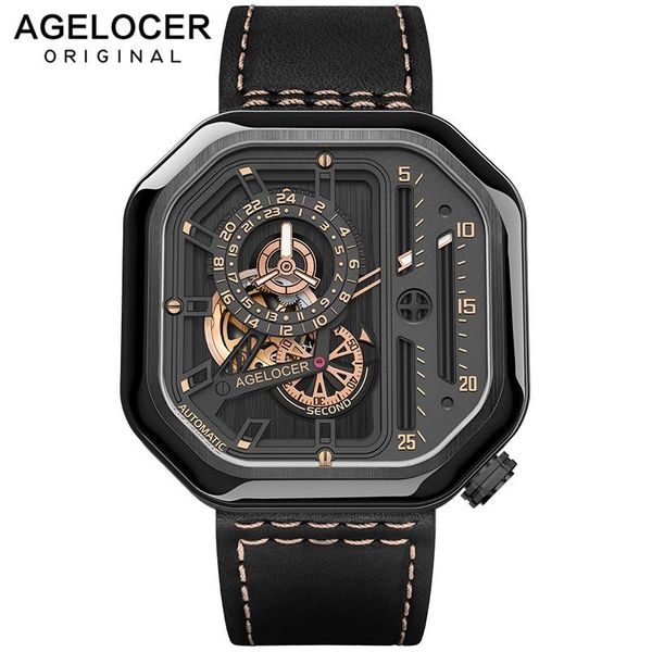 wristwatches agelocer sport watches self-wind mechanical automatic watch men waterproof black square lumious reloj hombre 5803j3, Slivery;brown
wristwatches agelocer sport watches self-wind mechanical automatic watch men waterproof black square lumious reloj hombre 5803j3, Slivery;brown