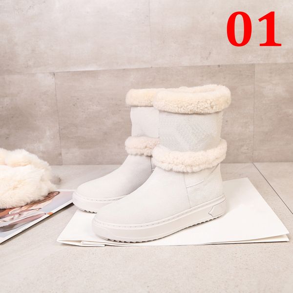 2021 designers snow boots women fashion soft leather flat girls casual winter brown shoe with fur half boot for woman shoes, Black
2021 designers snow boots women fashion soft leather flat girls casual winter brown shoe with fur half boot for woman shoes, Black