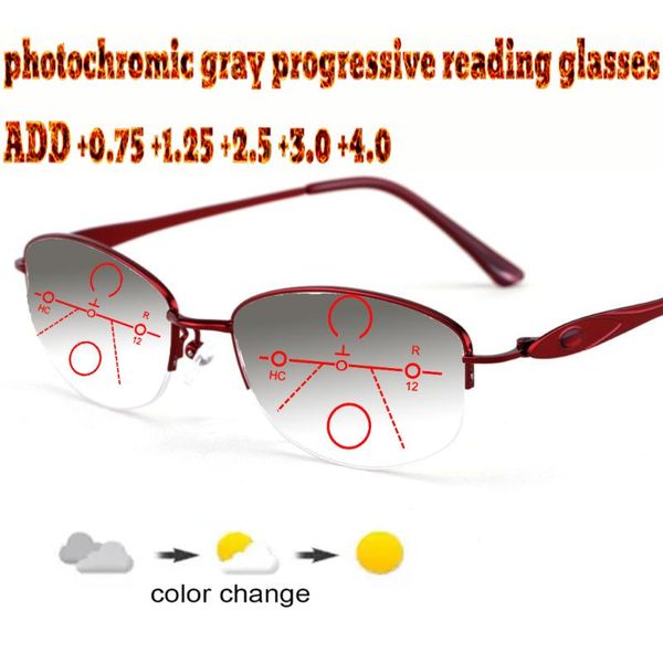 sunglasses pochromic gray progressive multifocal reading glasses business women halfrim frame tr90 +1.0 +1.5 +1.75 +2.0 +2.5 +3 +3.5 +4, White;black
sunglasses pochromic gray progressive multifocal reading glasses business women halfrim frame tr90 +1.0 +1.5 +1.75 +2.0 +2.5 +3 +3.5 +4, White;black