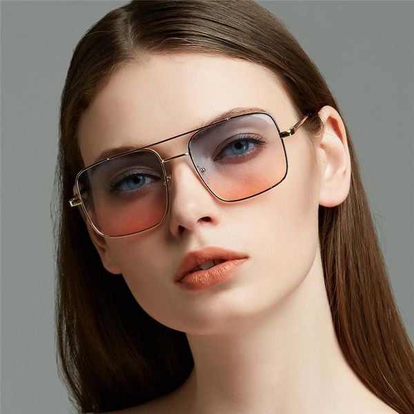 sunglasses fashion 2021 square eye protection female retro metal frame pink yellow lens colorful uv400, White;black
sunglasses fashion 2021 square eye protection female retro metal frame pink yellow lens colorful uv400, White;black