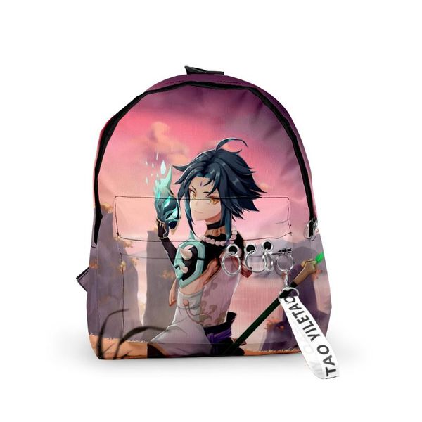 backpack genshin impact xiao mona zhongli 3d printing men women oxford hanging buckle style child school bag travel
backpack genshin impact xiao mona zhongli 3d printing men women oxford hanging buckle style child school bag travel