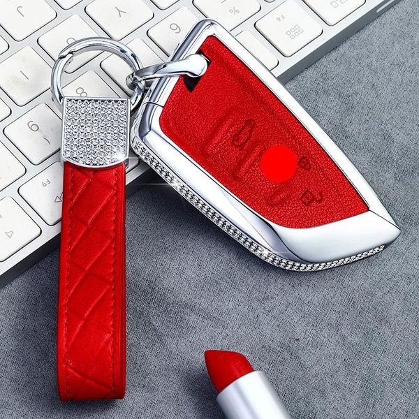 keychains alloy leather car remote key fob shell cover case for 525li f15 f16 f48 f85 g30 g11 m 2021 x1 x3 x4 x5 x6 35i 50i keychain, Silver
keychains alloy leather car remote key fob shell cover case for 525li f15 f16 f48 f85 g30 g11 m 2021 x1 x3 x4 x5 x6 35i 50i keychain, Silver