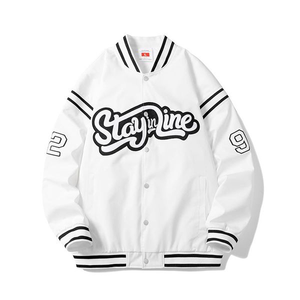 men's jackets men baseball jacket casual striped sweatshirt spring fall tracksuit sportswear male hiphop streetwear coat, Black;brown
men's jackets men baseball jacket casual striped sweatshirt spring fall tracksuit sportswear male hiphop streetwear coat, Black;brown