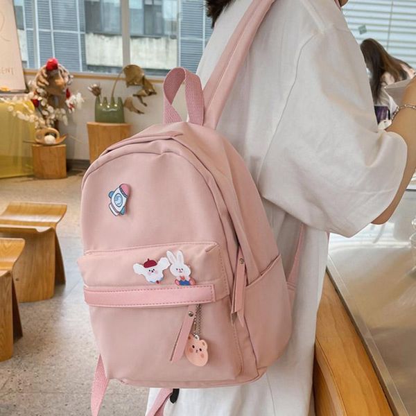 waterproof nylon women backpack solid color female small for college girls schoolbag fashion rucksack back pack
waterproof nylon women backpack solid color female small for college girls schoolbag fashion rucksack back pack