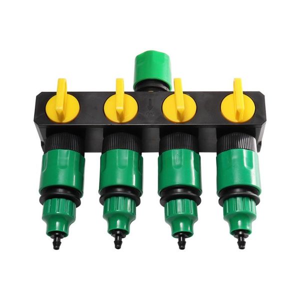 watering equipments 1/4"-3/8" hose splitters garden drip irrigation tap adapter 4-way water connectors supplies 1 pc
watering equipments 1/4"-3/8" hose splitters garden drip irrigation tap adapter 4-way water connectors supplies 1 pc