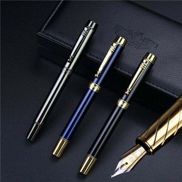 fountain pens hero pen color dark gray spiral hold gift box or bag pack 2 style can choose
fountain pens hero pen color dark gray spiral hold gift box or bag pack 2 style can choose