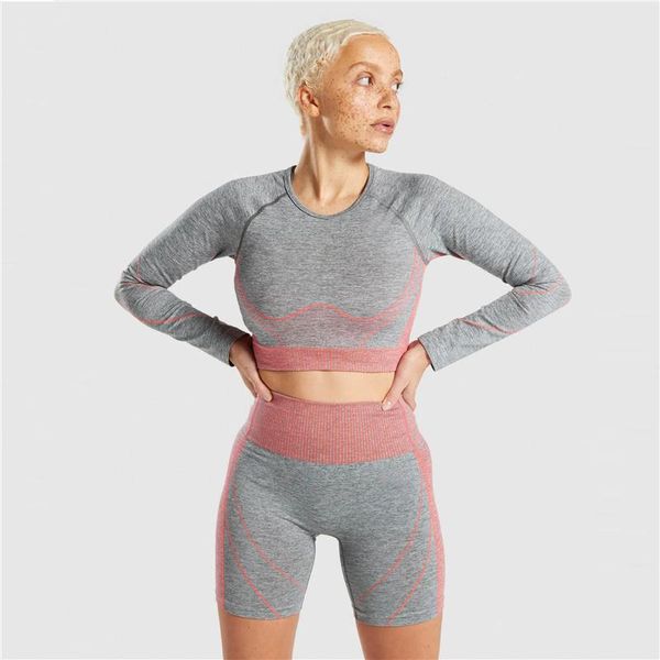 yoga outfit seamless sport set women female shorts long sleeve suit crop high waist tights fitness workout gym clothes sets
yoga outfit seamless sport set women female shorts long sleeve suit crop high waist tights fitness workout gym clothes sets