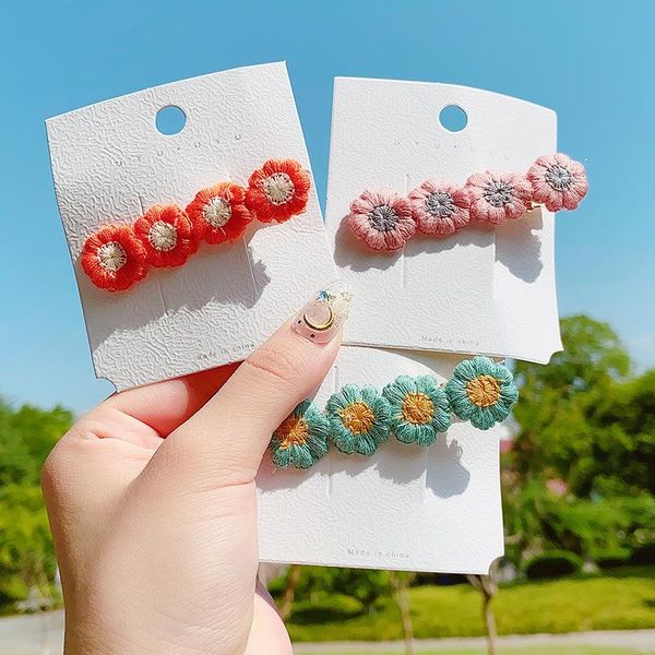 hair clips & barrettes girl korean version of the sweet daisy flower word clip side student hairpin bangs, Golden;silver 
hair clips & barrettes girl korean version of the sweet daisy flower word clip side student hairpin bangs, Golden;silver