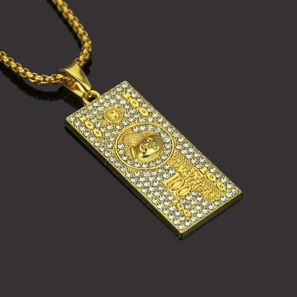 pendant necklaces icey one million dollar banknotes iced out for men trendy charms jewelry choker women hip hop gift, Silver
pendant necklaces icey one million dollar banknotes iced out for men trendy charms jewelry choker women hip hop gift, Silver