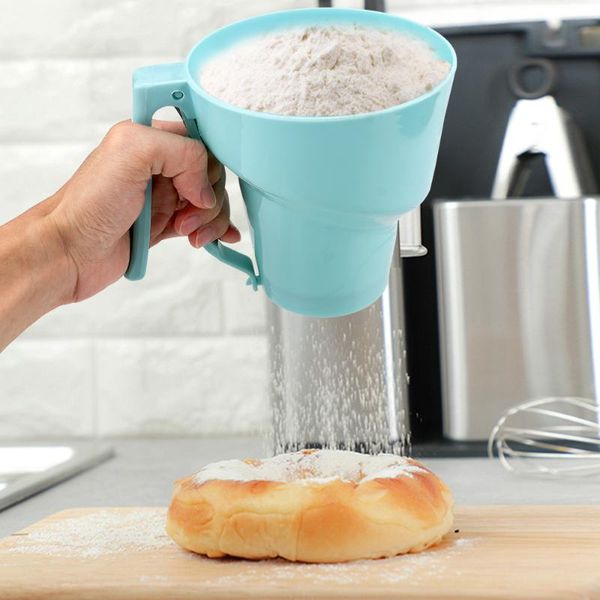 baking & pastry tools icing sugar shaker sieve cup manual fine mesh powder flour sifter
baking & pastry tools icing sugar shaker sieve cup manual fine mesh powder flour sifter