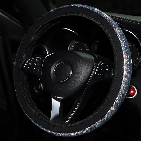 steering wheel covers size 37/38mm universal car cover pu leather rhinestones imitation diamond case auto styling interior decor
steering wheel covers size 37/38mm universal car cover pu leather rhinestones imitation diamond case auto styling interior decor