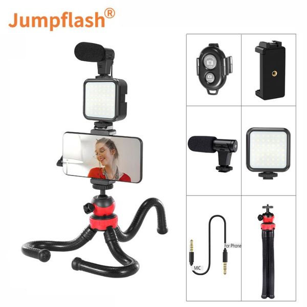 jumpflash wireless selfie ocs tripod monopod with fill light microphone bluetooth remote shutter universal vlog video suit tripods
jumpflash wireless selfie ocs tripod monopod with fill light microphone bluetooth remote shutter universal vlog video suit tripods