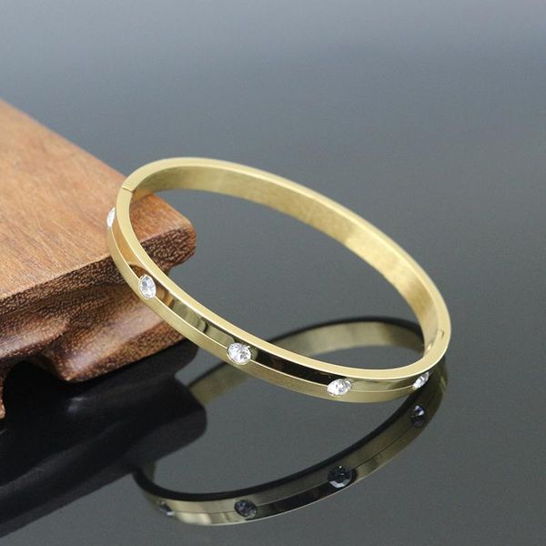 bangle luxury women matte and smoothstainless steel rose gold color crystal bangles bracelets for wedding gift, Black
bangle luxury women matte and smoothstainless steel rose gold color crystal bangles bracelets for wedding gift, Black