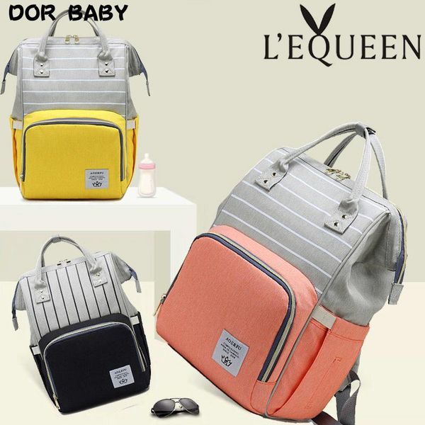 lequeen - baby diaper waterproof bag, dry / wet multi-function striped bag bags
lequeen - baby diaper waterproof bag, dry / wet multi-function striped bag bags