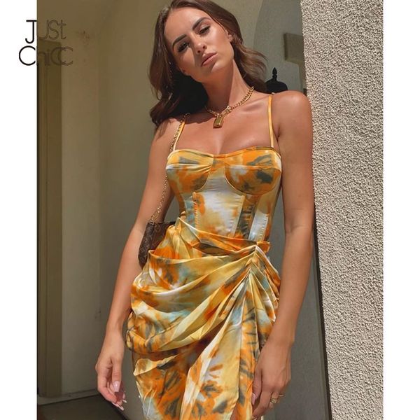 justchicc floral print pleated satin dress women spaghetti strap split holiday midi dress female summer party party dress, Black;gray
justchicc floral print pleated satin dress women spaghetti strap split holiday midi dress female summer party party dress, Black;gray